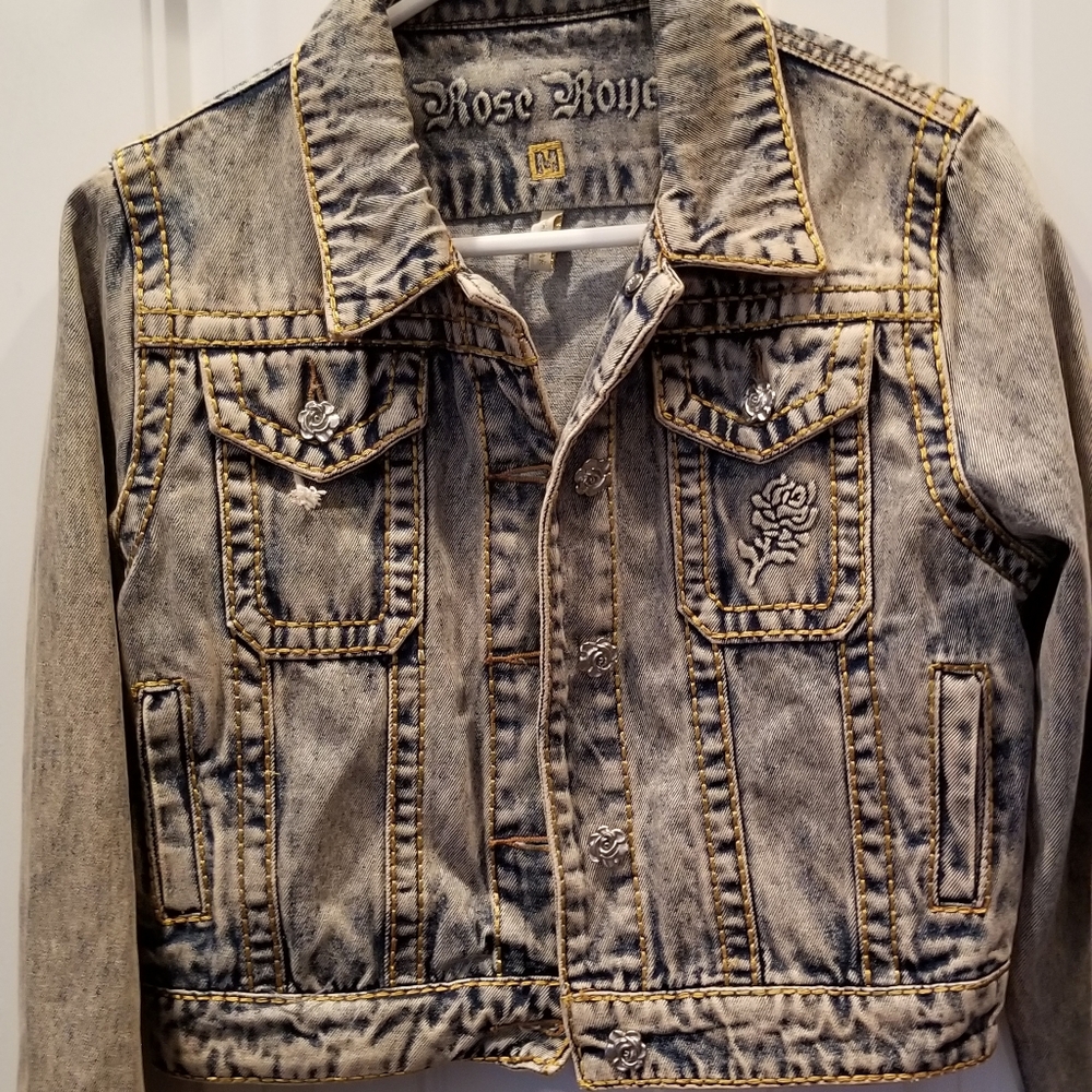 Rose Royce Jackie Denim Jean Jacket Sz …
